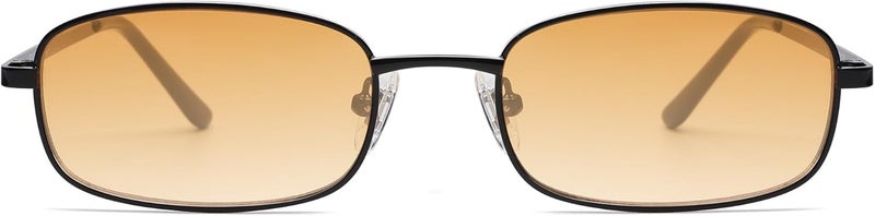Sojos Small Trendy Rectangle Sunglasses Womens Mens, Retro 80s 90s Y2k Chic Narrow Thin Skinny Sunnies SJ1187 - Image 1